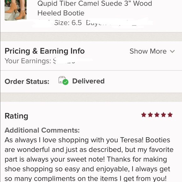 1 Left! Qupid Tiber Camel Suede Wood Heeled Bootie - Picture 8 of 8